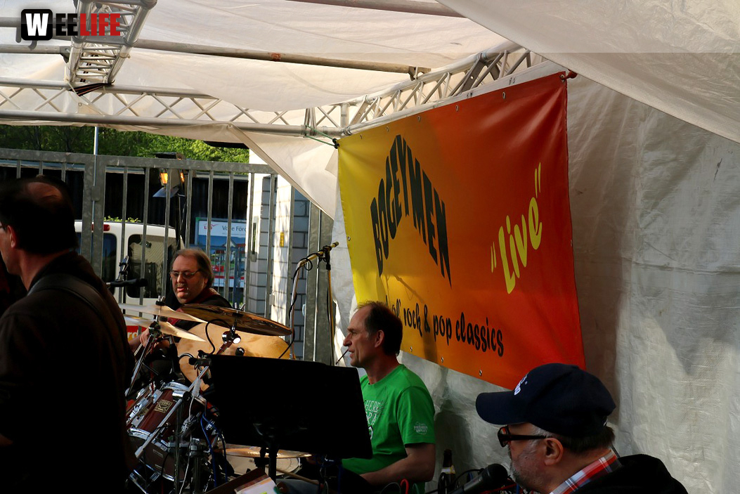 1. InnenHofKonzert 2015 mit Bogeymen