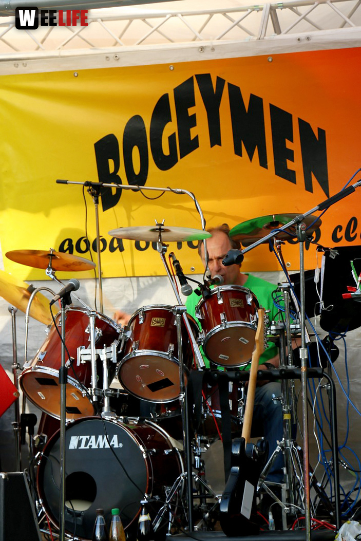 1. InnenHofKonzert 2015 mit Bogeymen