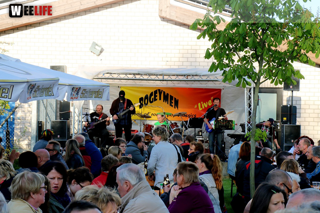 1. InnenHofKonzert 2015 mit Bogeymen