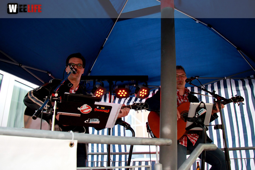 InnenHofKonzert mit Duo Joke Rambacher u. Gerspitzer S. Baker, D. Lüddicke 
