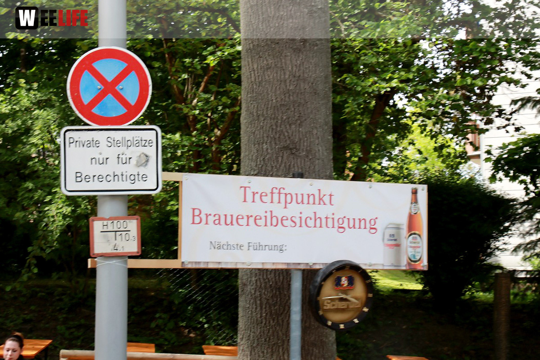 Scherdelbrauerei Führung Schlappentag 2015 Festprogramm