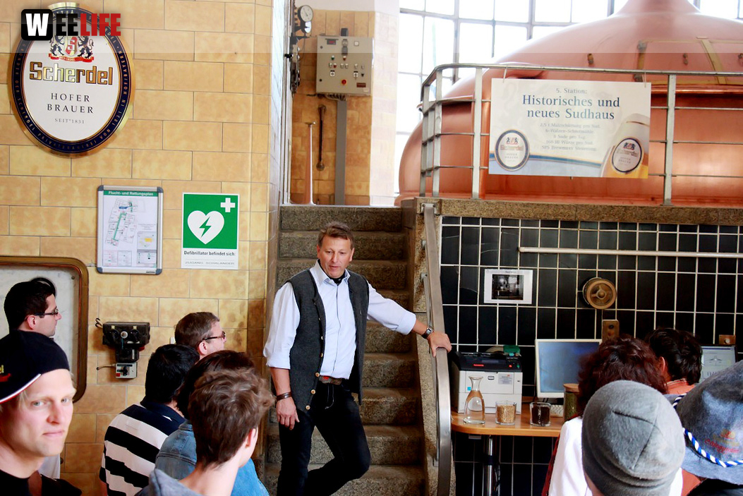Scherdelbrauerei Führung Schlappentag 2015 Festprogramm