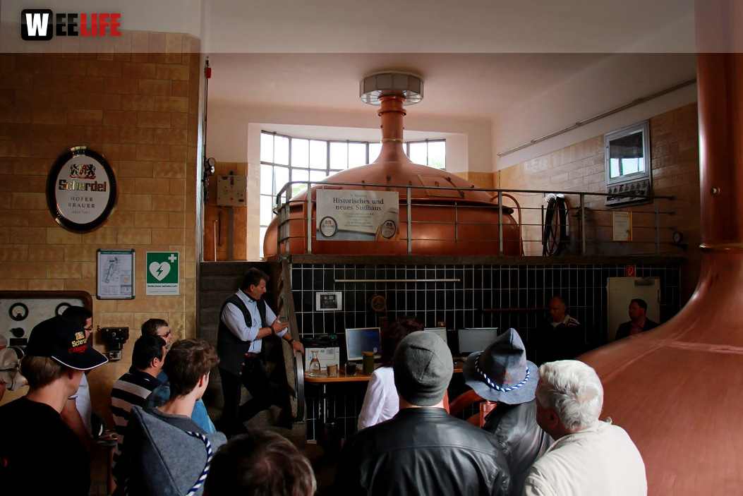Scherdelbrauerei Führung Schlappentag 2015 Festprogramm