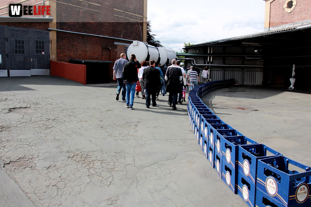 Scherdelbrauerei Führung Schlappentag 2015 Festprogramm