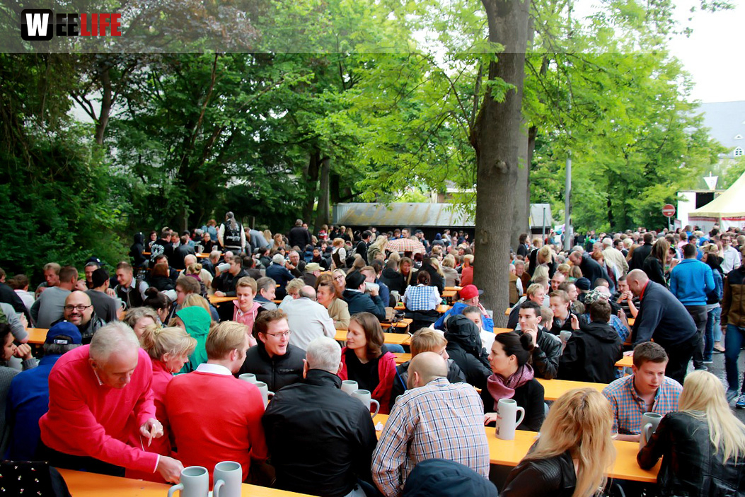 Schlappentag Festbetrieb Abends mit Aischzeit