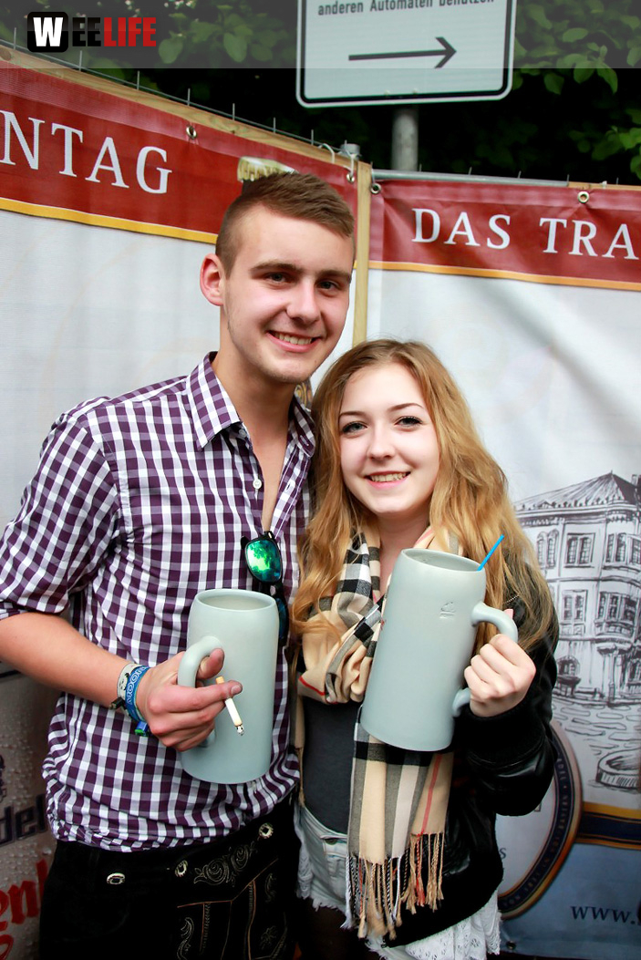 Schlappentag Festbetrieb Abends mit Aischzeit