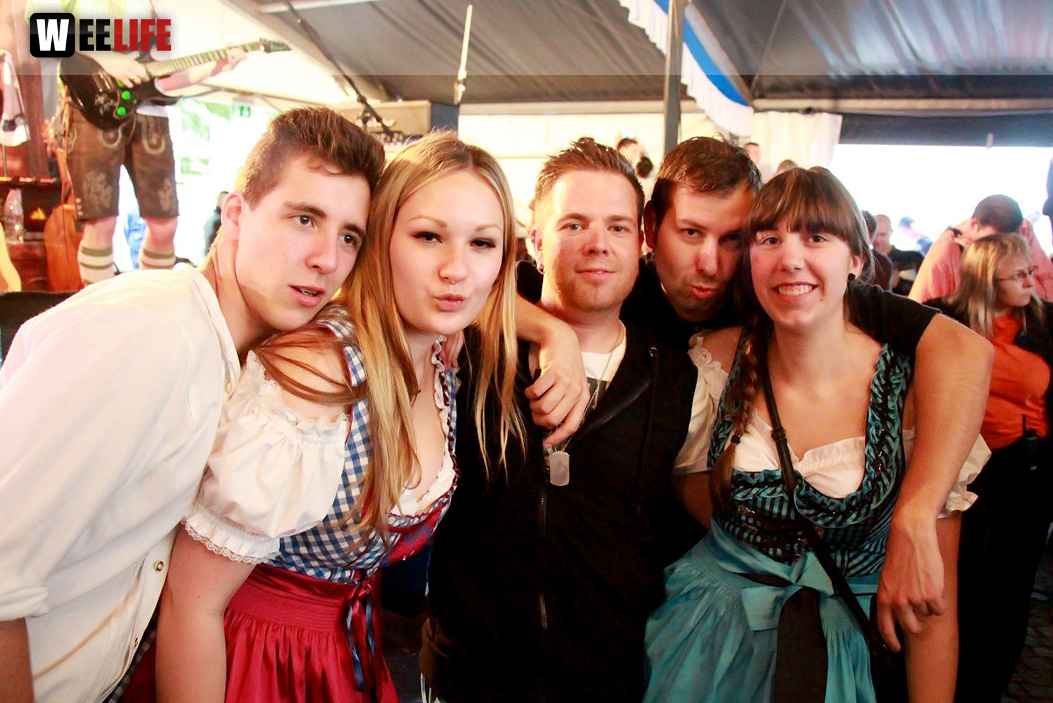 Schlappentag Festbetrieb Abends mit Aischzeit