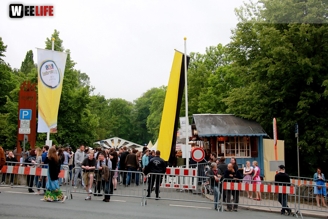 Schlappentag Festbetrieb Abends mit Aischzeit