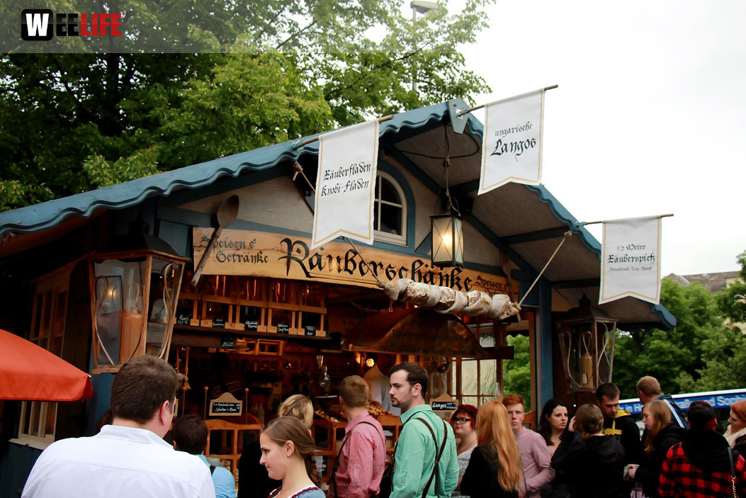 Schlappentag Festbetrieb Abends mit Aischzeit