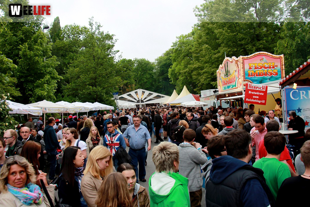 Schlappentag Festbetrieb Abends mit Aischzeit