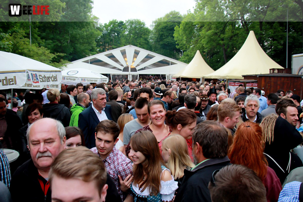 Schlappentag Festbetrieb Abends mit Aischzeit