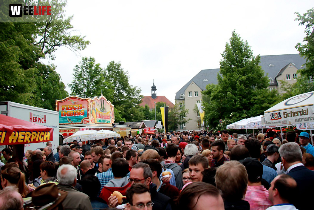 Schlappentag Festbetrieb Abends mit Aischzeit