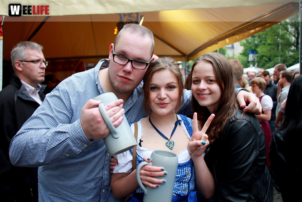 Schlappentag Festbetrieb Abends mit Aischzeit