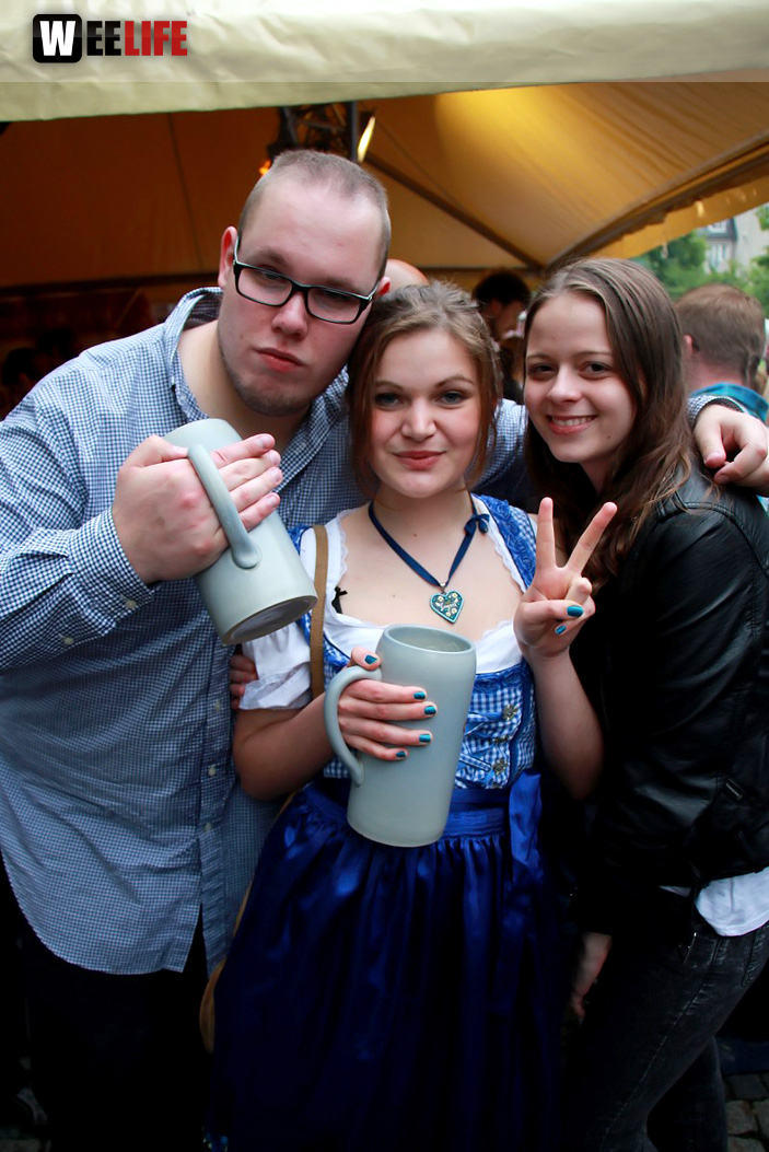 Schlappentag Festbetrieb Abends mit Aischzeit