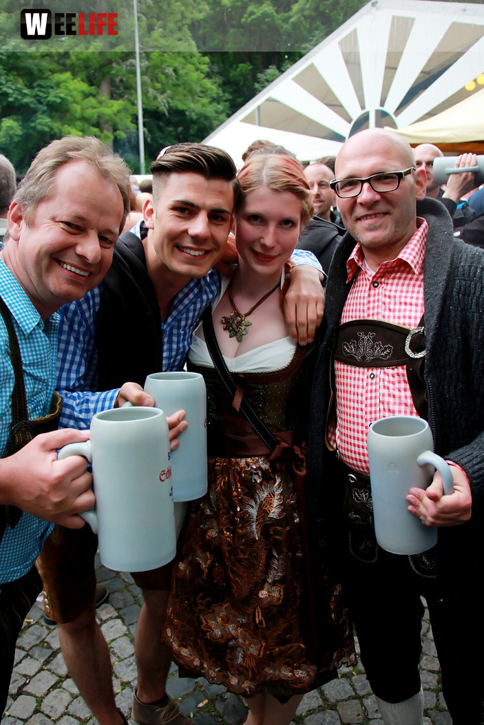 Schlappentag Festbetrieb Abends mit Aischzeit