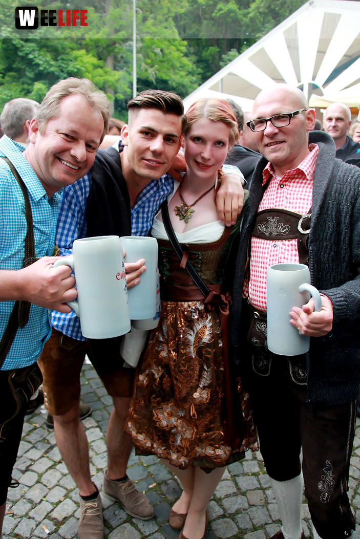 Schlappentag Festbetrieb Abends mit Aischzeit