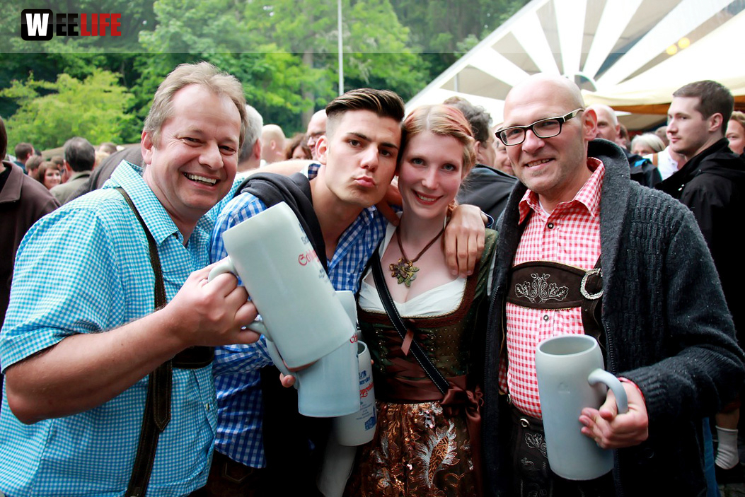 Schlappentag Festbetrieb Abends mit Aischzeit