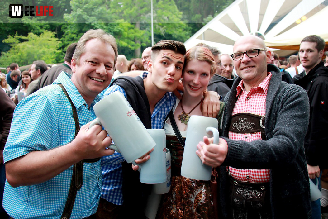 Schlappentag Festbetrieb Abends mit Aischzeit