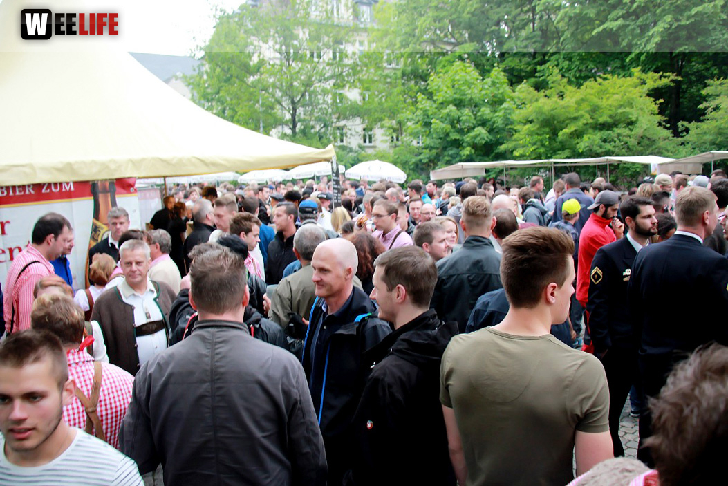 Schlappentag Festbetrieb Abends mit Aischzeit