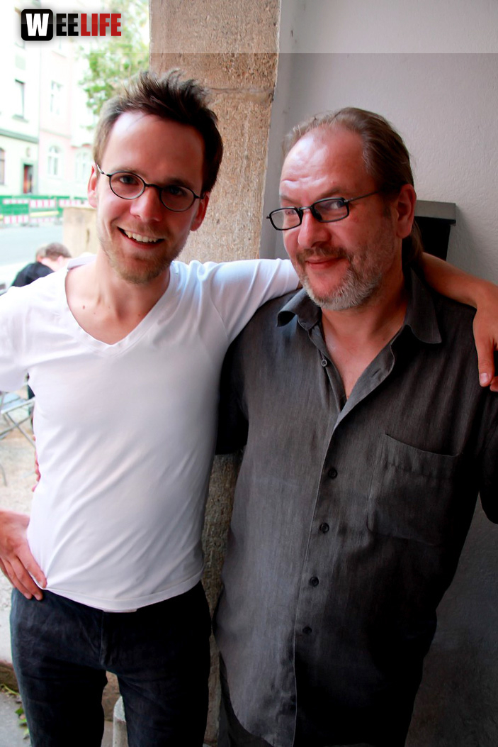 G7 Kunstperfomence mit Roland Spranger