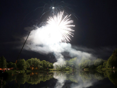 40 Jahre Tauperlitz Seefest  Feuerwerk – Foto 36