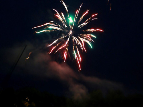 40 Jahre Tauperlitz Seefest  Feuerwerk – Foto 41