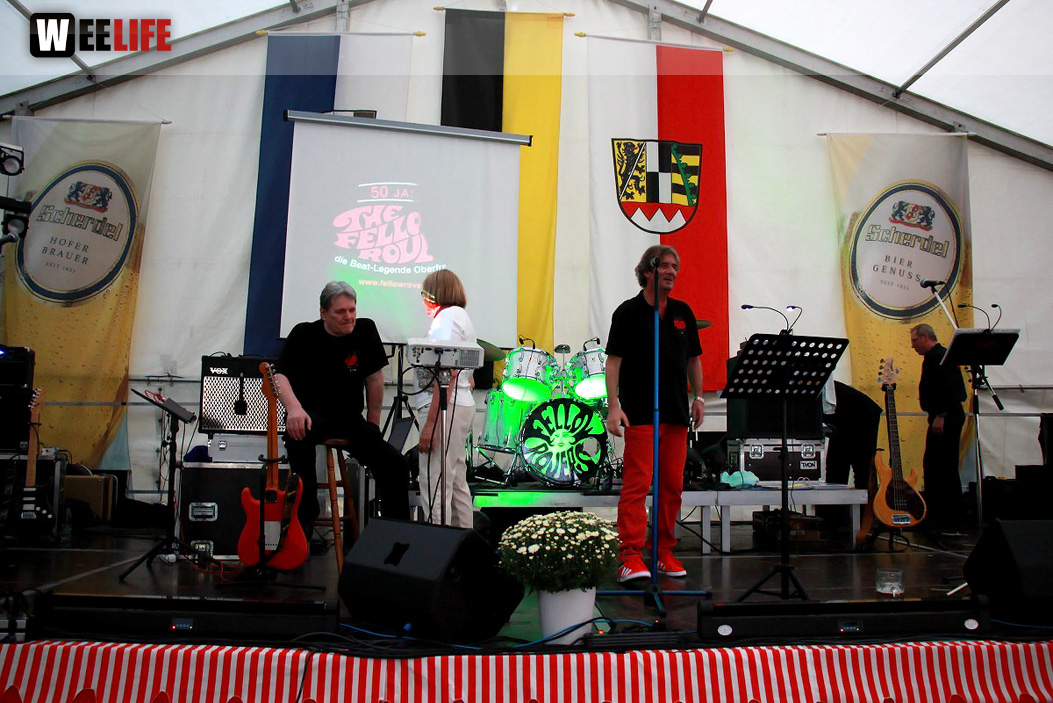 Heimat und  Wiesenfest Oberkotzau mit Fellow Rovers
