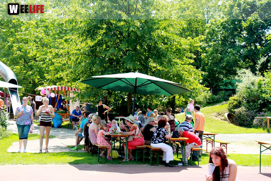 Sommer Garten Fest