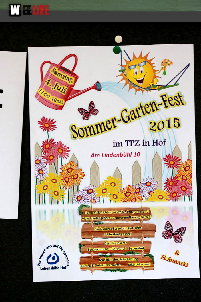 Sommer Garten Fest