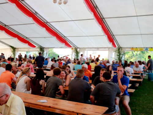 150 Jahre Wiesenfest Berg mit histroische Wiesenspiele Töpener Blasmusik – Foto 50
