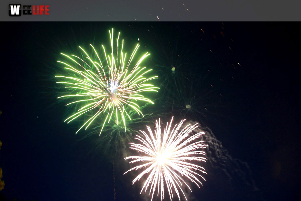 150 Jahre Wiesenfest Berg Feuerwerk
