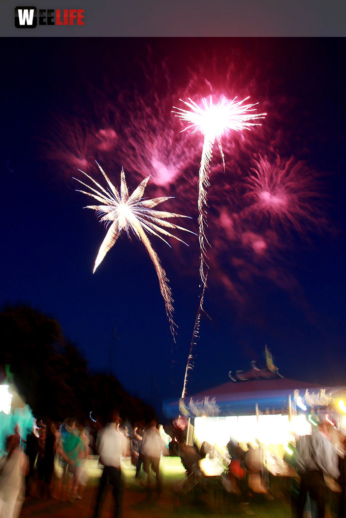 150 Jahre Wiesenfest Berg Feuerwerk
