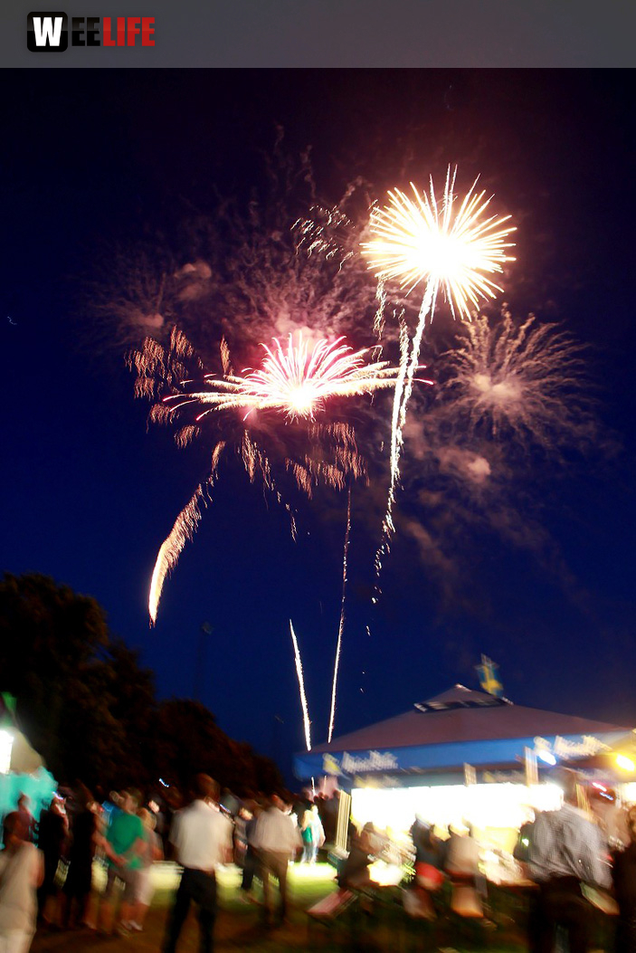 150 Jahre Wiesenfest Berg Feuerwerk