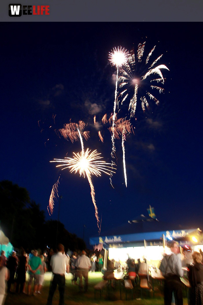 150 Jahre Wiesenfest Berg Feuerwerk