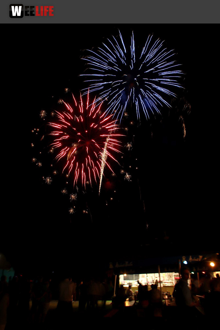 150 Jahre Wiesenfest Berg Feuerwerk