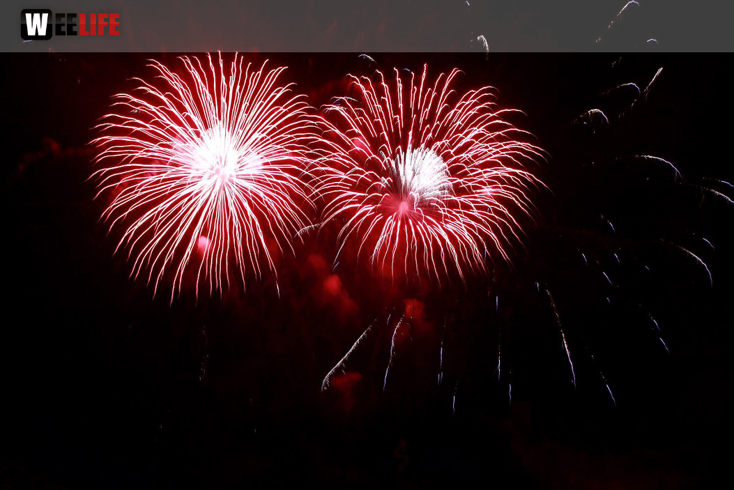 150 Jahre Wiesenfest Berg Feuerwerk
