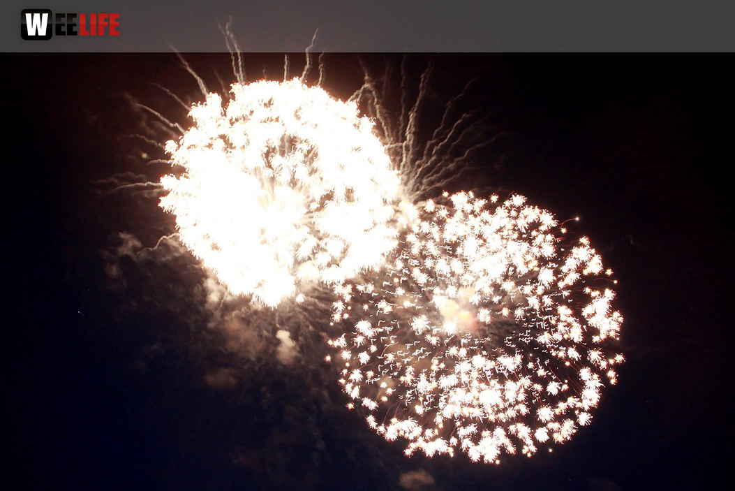 150 Jahre Wiesenfest Berg Feuerwerk