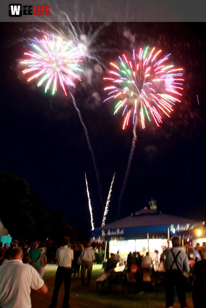 150 Jahre Wiesenfest Berg Feuerwerk