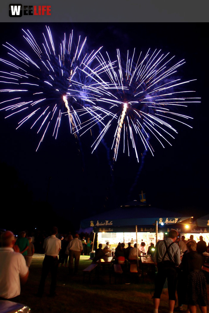 150 Jahre Wiesenfest Berg Feuerwerk