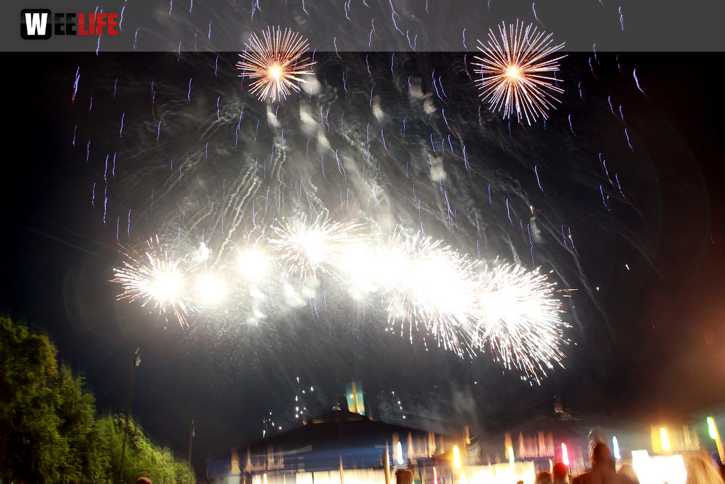 150 Jahre Wiesenfest Berg Feuerwerk