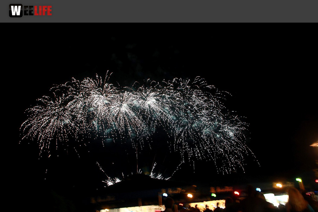 150 Jahre Wiesenfest Berg Feuerwerk