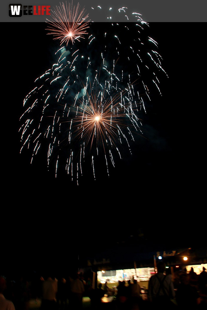 150 Jahre Wiesenfest Berg Feuerwerk