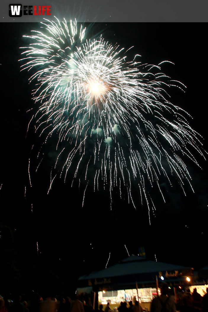 150 Jahre Wiesenfest Berg Feuerwerk