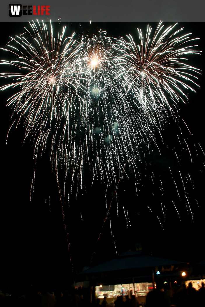 150 Jahre Wiesenfest Berg Feuerwerk