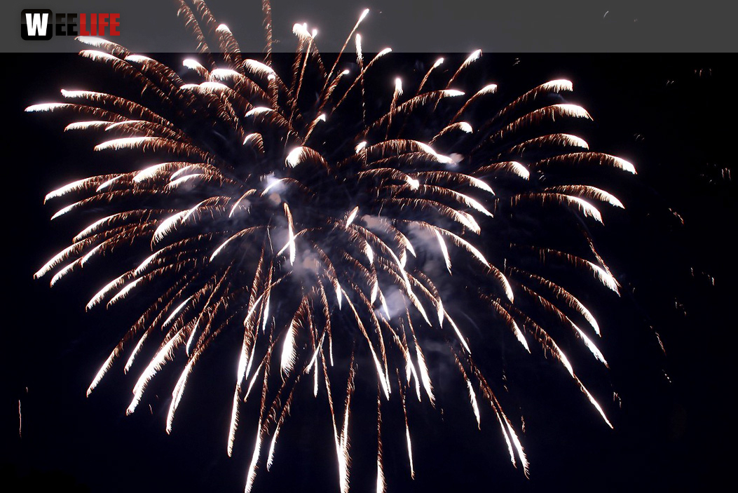 150 Jahre Wiesenfest Berg Feuerwerk