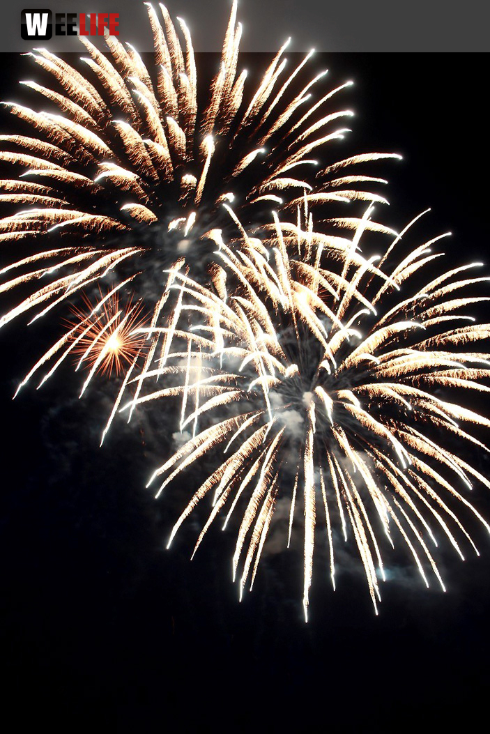 150 Jahre Wiesenfest Berg Feuerwerk