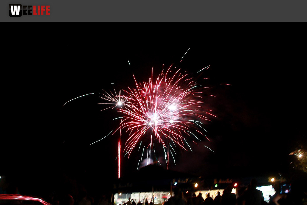 150 Jahre Wiesenfest Berg Feuerwerk