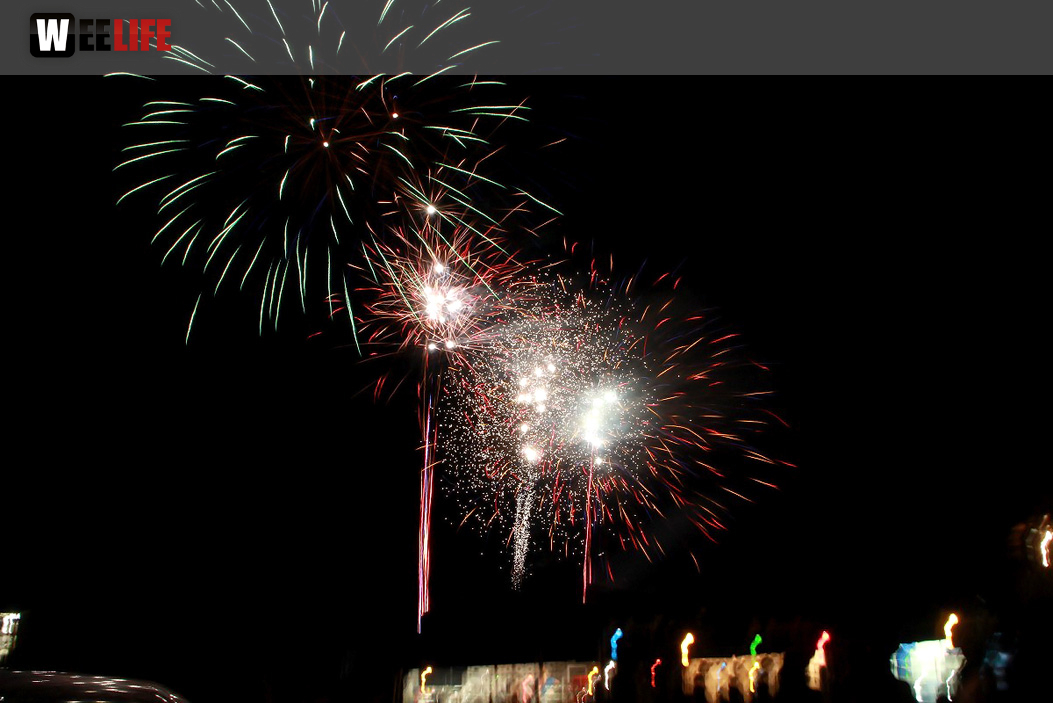 150 Jahre Wiesenfest Berg Feuerwerk