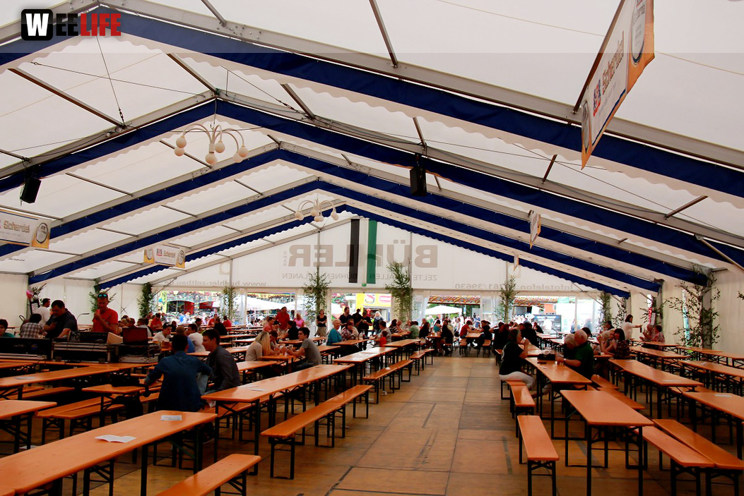 Wiesenfest Münchberg 2015 Abends