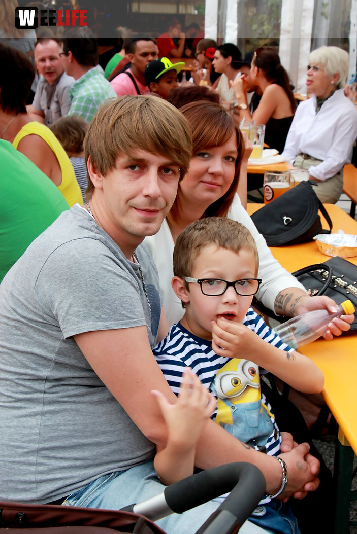 Wiesenfest Münchberg 2015 Abends